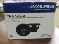 Alpine SWX 12" большой сабвуфер с отл звуком.
