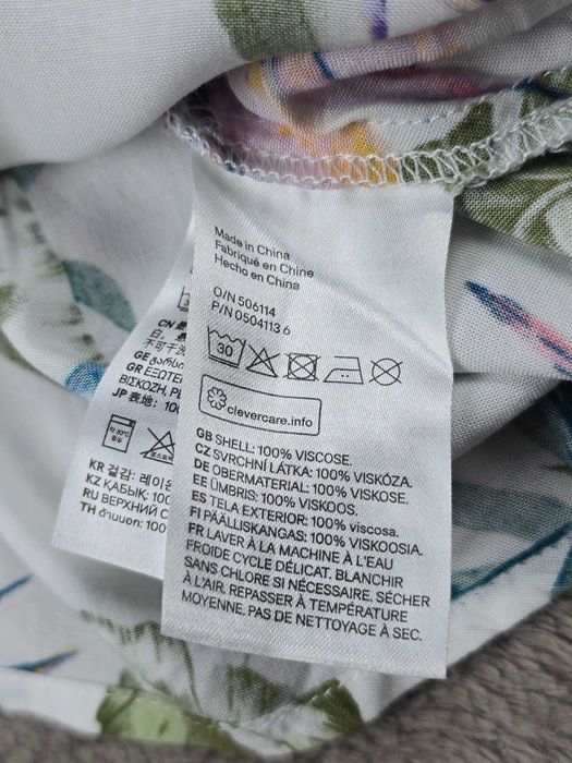 Rochie scurtă din viscoză H&M Divided - mărime 42