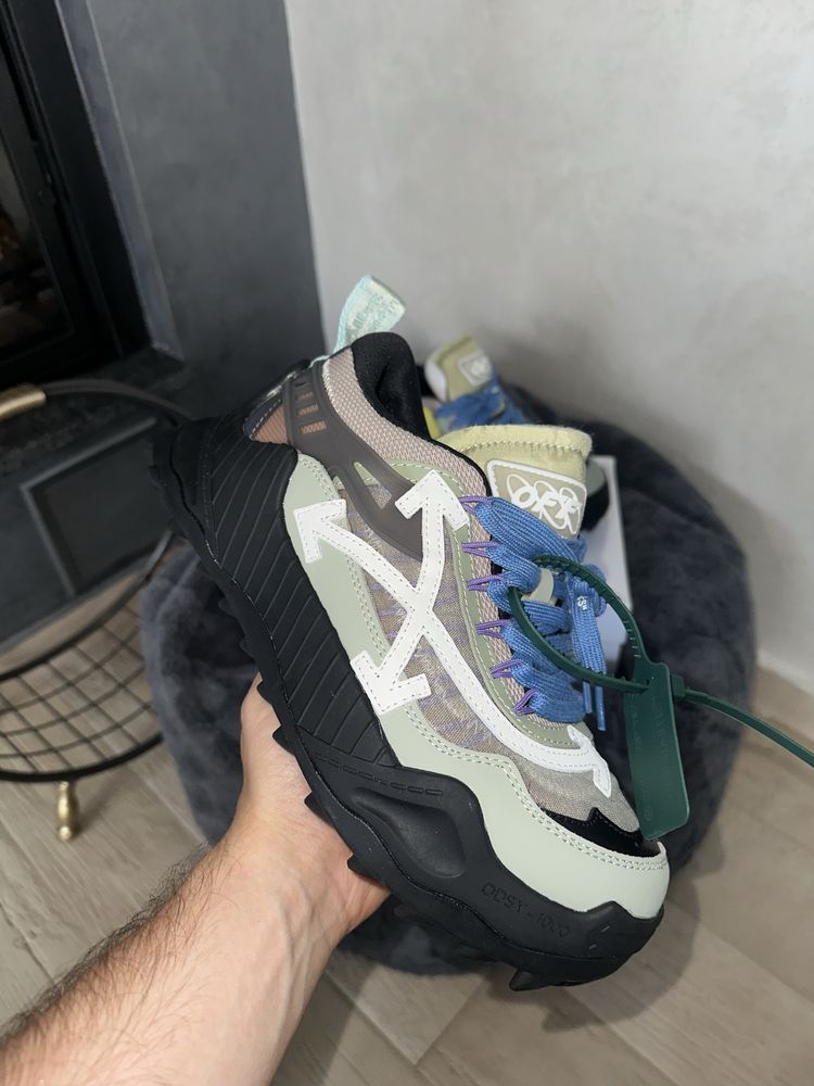 Off-White Odsy 1000 Green White Black