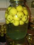 Компоты из яблок, сливы, вишни