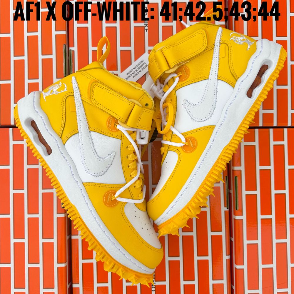 Nike AirForce 1 x Off-White  ( nu jorda nu dunk nu yeezy nu adidas)