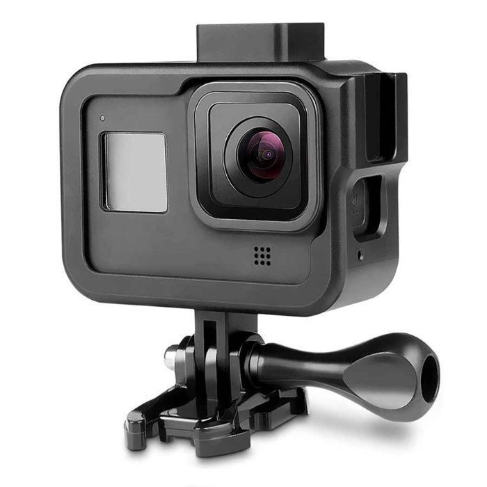 Рамка за gopro hero 8 black, алуминий, Черен