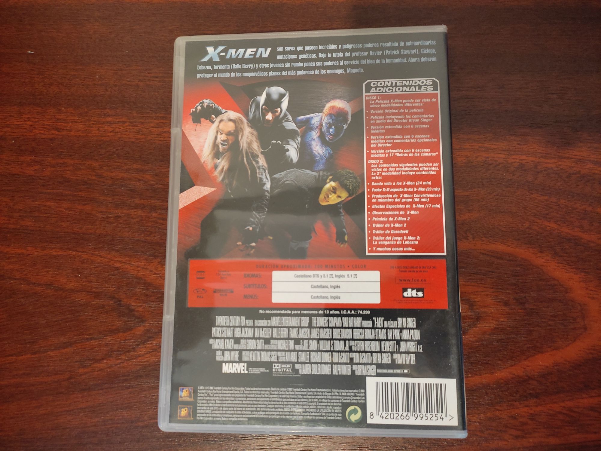 Pachet filme DVD X-MEN 1 și 2