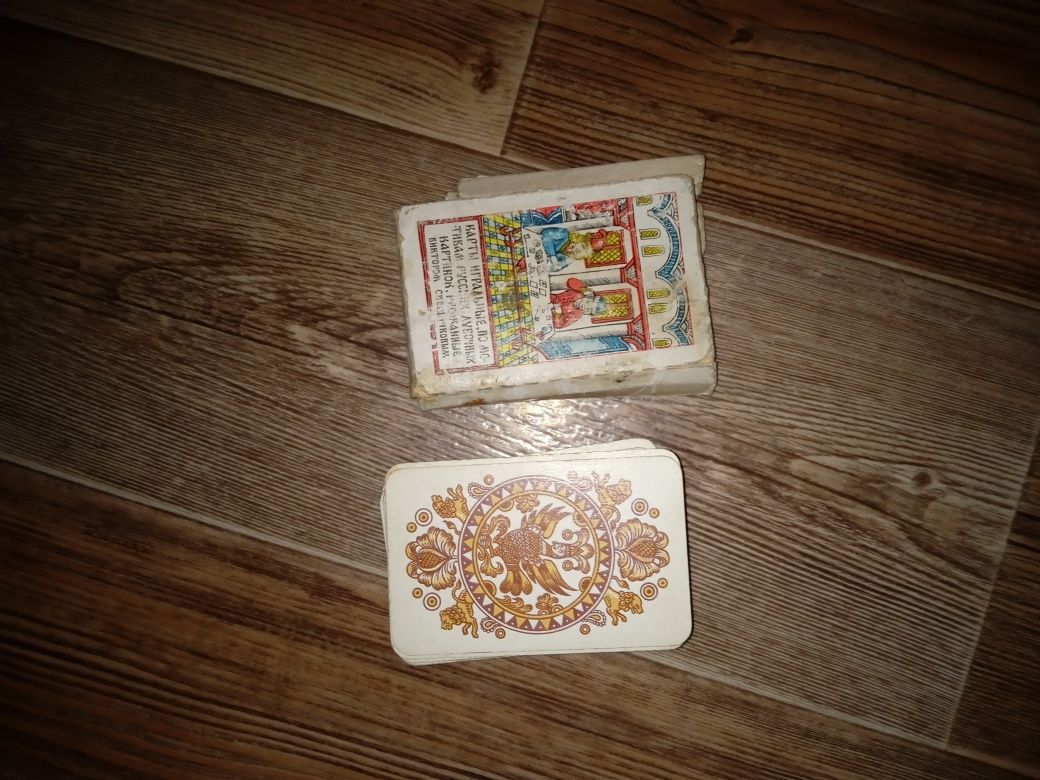 Сувенирные игральные карты, 1989 года