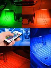 Цветни LED светлини за интериор