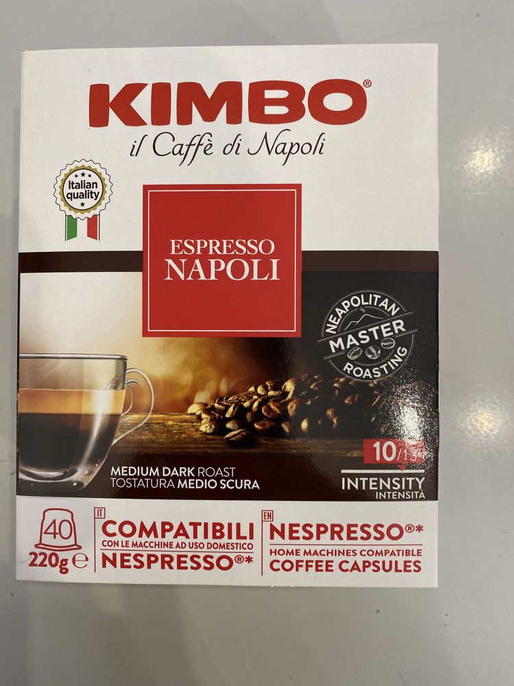 Кимбо  кафе капсули Kimbo Nespresso/Неспресо