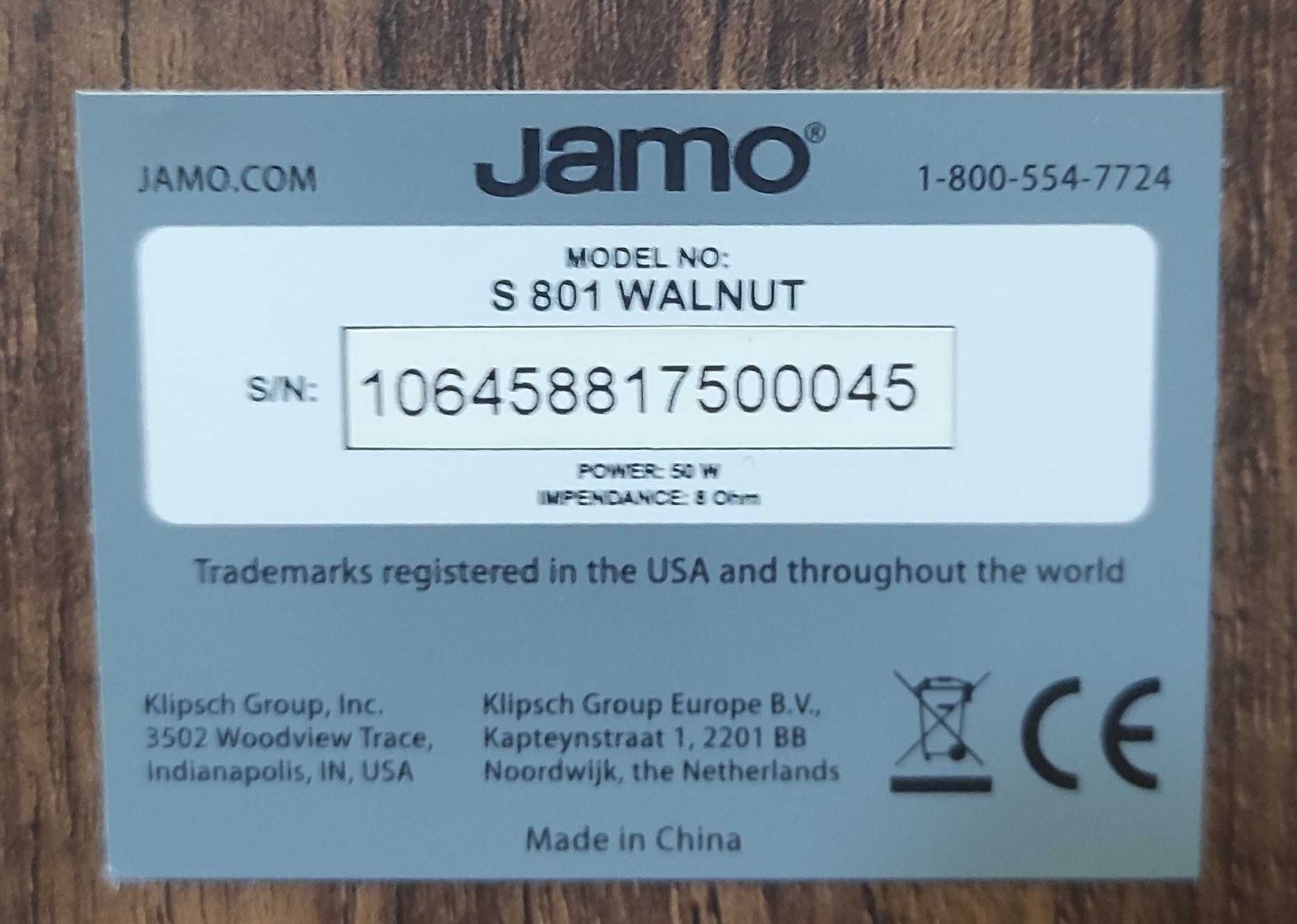 Тонколони JAMO S 809 HCS 5.0