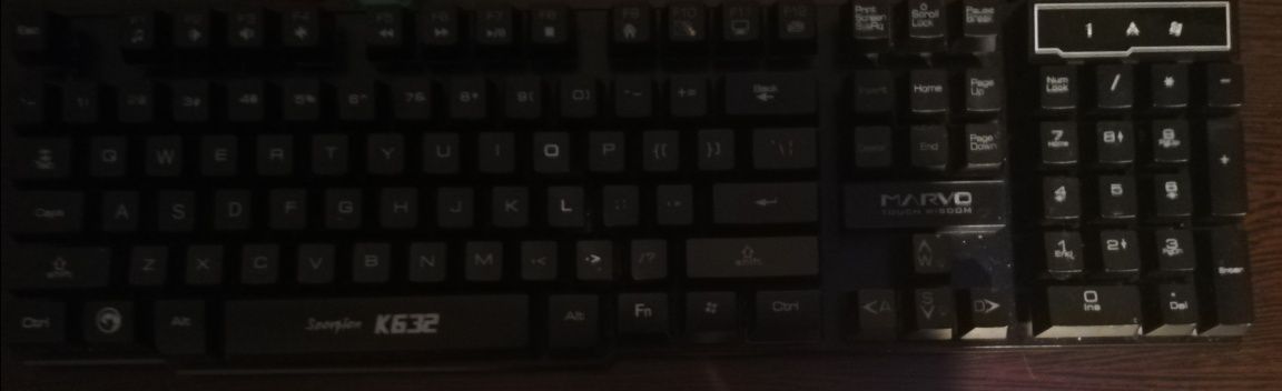 Tastatura marvo scorpion K632