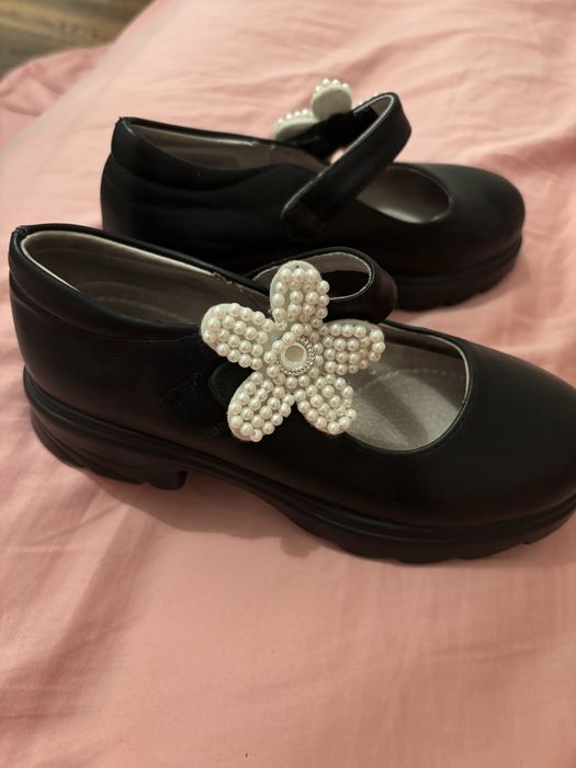 Детские кожаные туфли