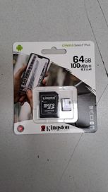 Карти с памет Kingston 64gb. 70 броя.