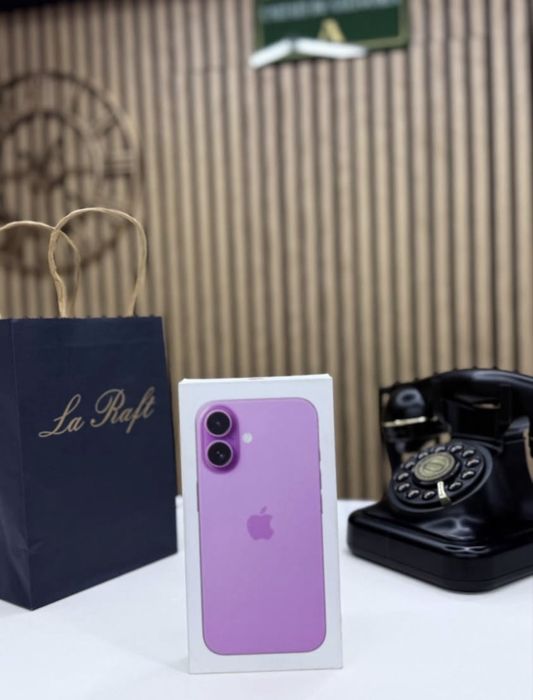 iPhone 16 128GB Pink/ Liber Rețea/ Husă și Folie Incluse/Garantie&Fact