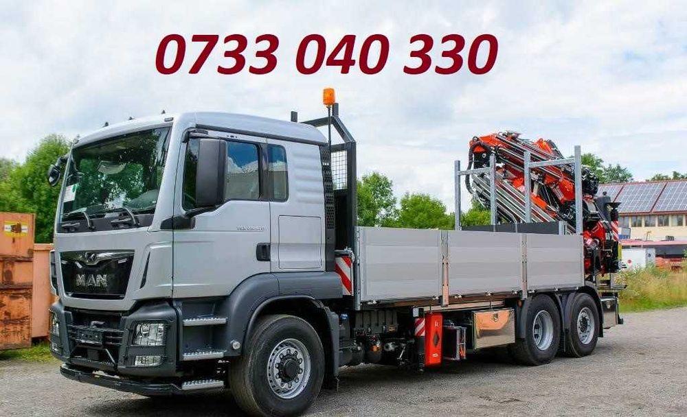 Inchiriere camion cu macara - Premium Utilaje - Automacara