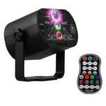 Proiector de lumini disco,efect stroboscop,telecomanda, USB, 5W,nou