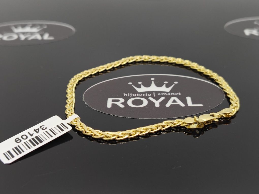 Bijuteria Royal: Brățară aur 14k/2.30 gr
