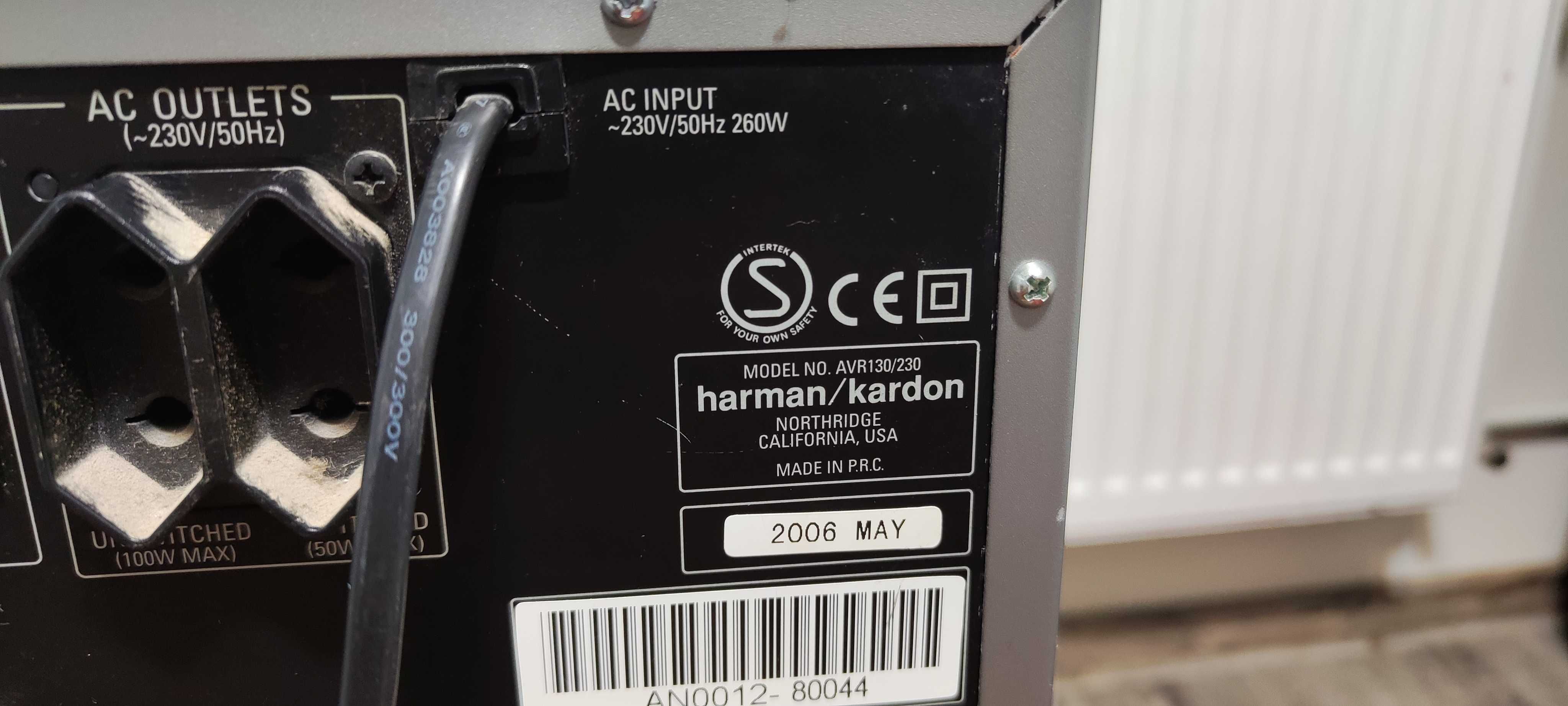 Amplificator Audio Harman Kardon AVR 130 Statie Audio Amplituner