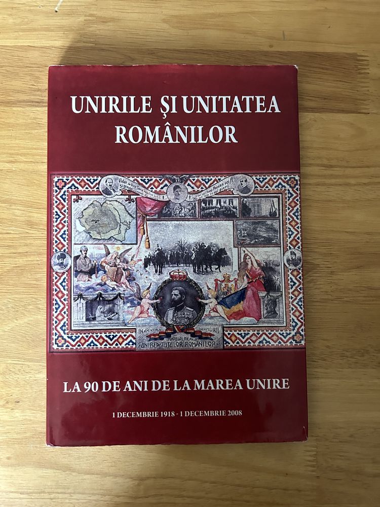 Carte istorica - Unirile si unitatea Romanilor