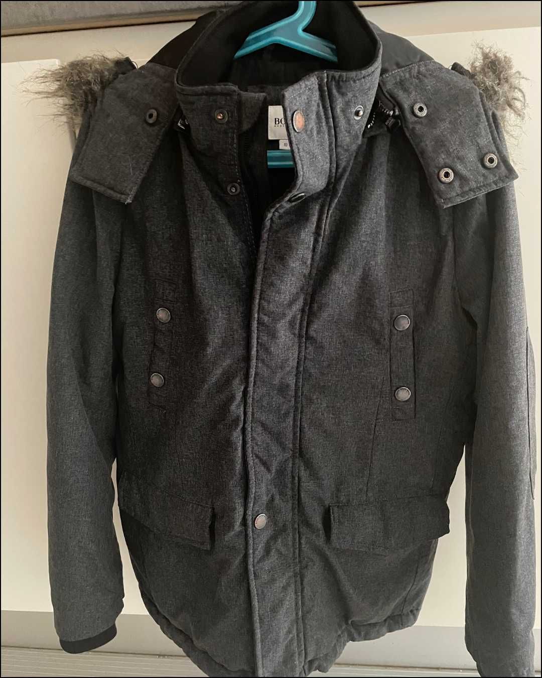 Оригинално детско зимно яке Hugo Boss, момче, 10 години