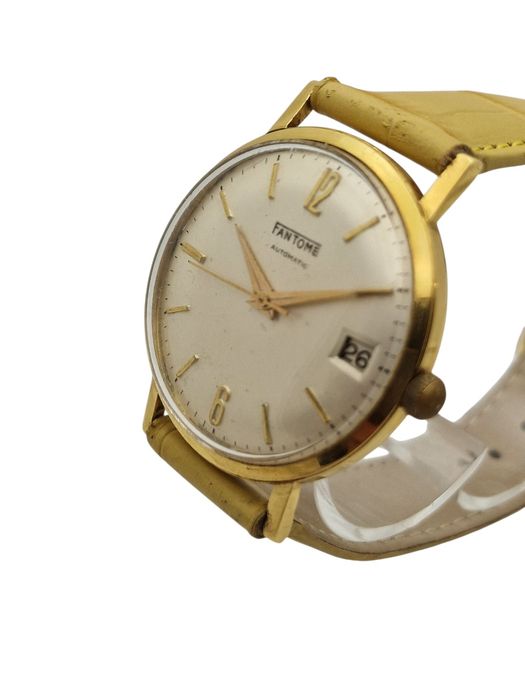 Ceas elvetian Fantome din aur 18k.