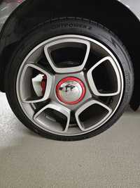 Set  complet Roti Abarth Fiat 500