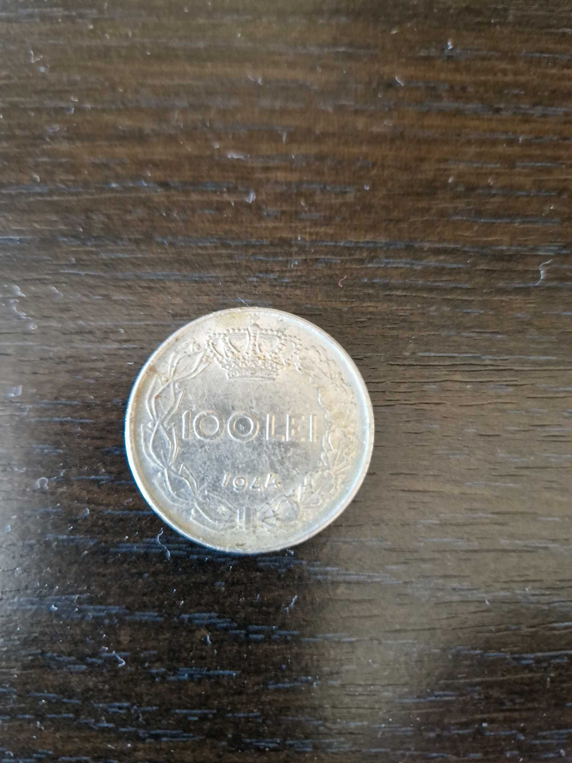 Moneda 100 lei 1944