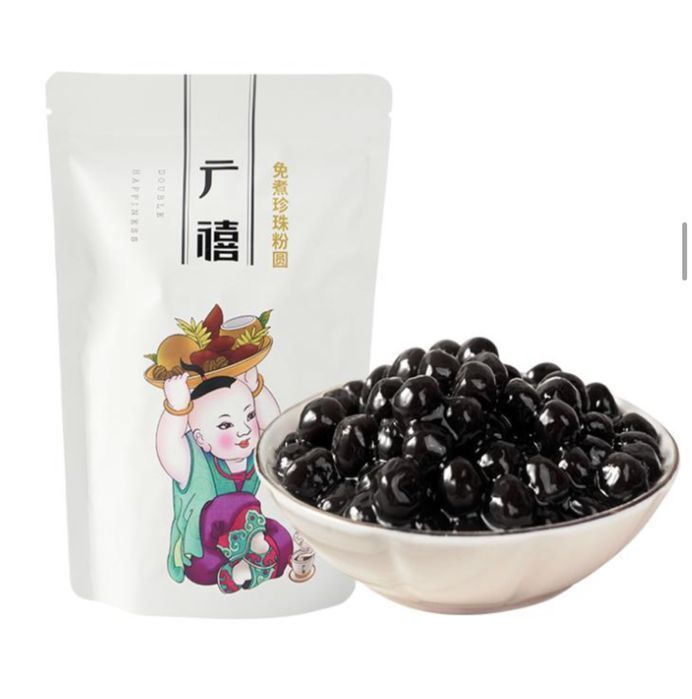 Черная Тапиока быстрого приготовления 1 кг , для Бабл ти