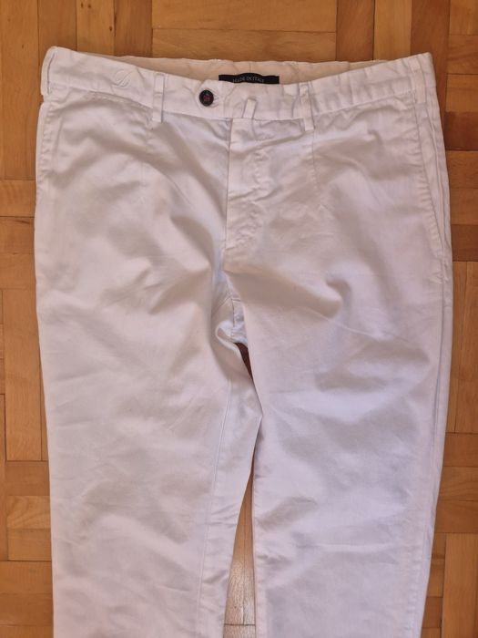 Pantaloni chino lux Drumohr, model Drop 7 Slim Fit, Made in Italy - 48