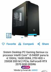 Sistem desktop PC Serioux în garantie