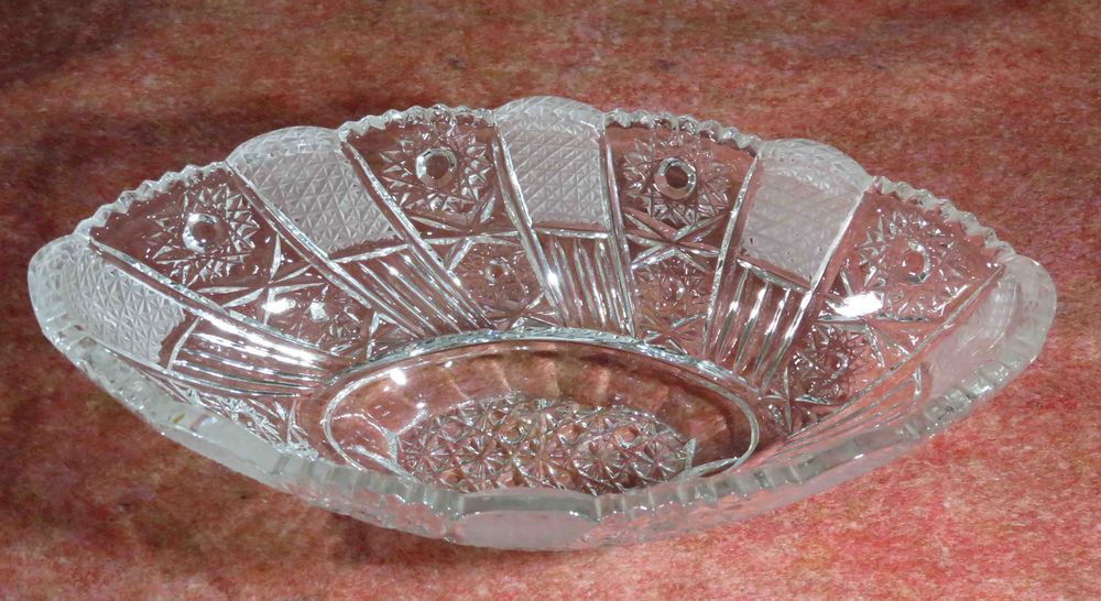 Вазы хрустальные советские разные