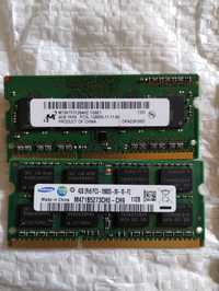 Ram laptop Ddr3 4gb si 2gb, ddr2 2gb