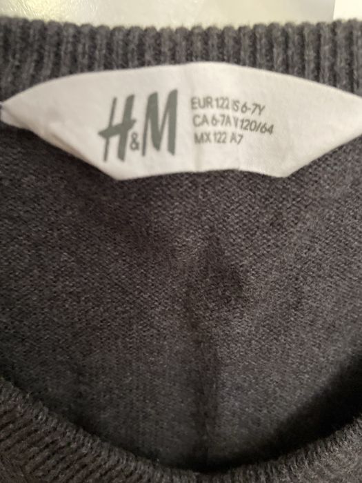 Безрукавка  жилет  хлопок H&M(6/7л)