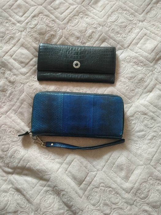 Пароварка кошельки, новые кожаные