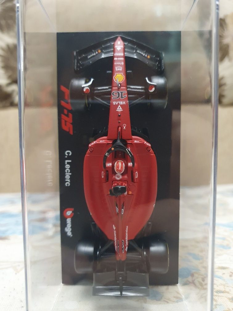 Macheta Formula 1 Ferrari F1-75 Charles Leclerc. TRANSPORT GRATUIT!!!