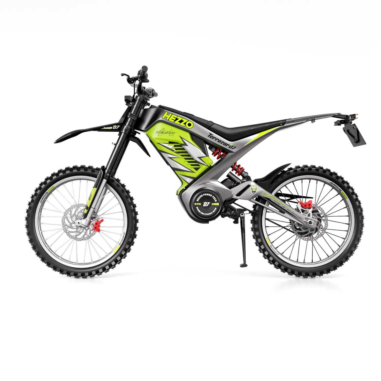 HEZZO D7 OFFROAD – Електрическо офроуд колело 8000W