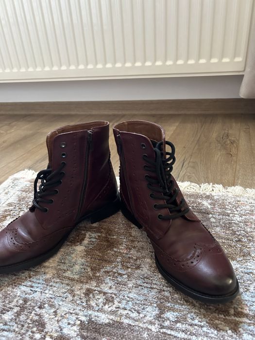 Ghete piele naturala dama visinii 37