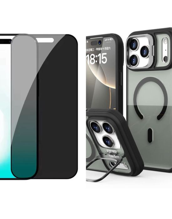 Husa Magsafe ShockProof + Folie Sticla - Iphone 17 PRO MAX AIR