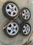 Set jante  R15 prinderi 4x 100  Mini Cooper cu anvelope all season