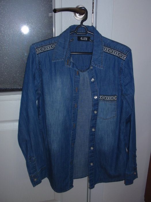 Две дънкови ризи George и New look, номер 36 / 8