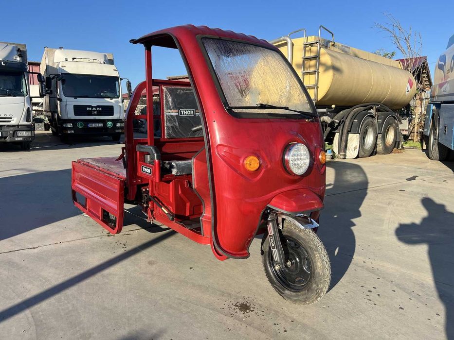 Triciclu electric ThorBUGGY tuk-tuk nou Agramix