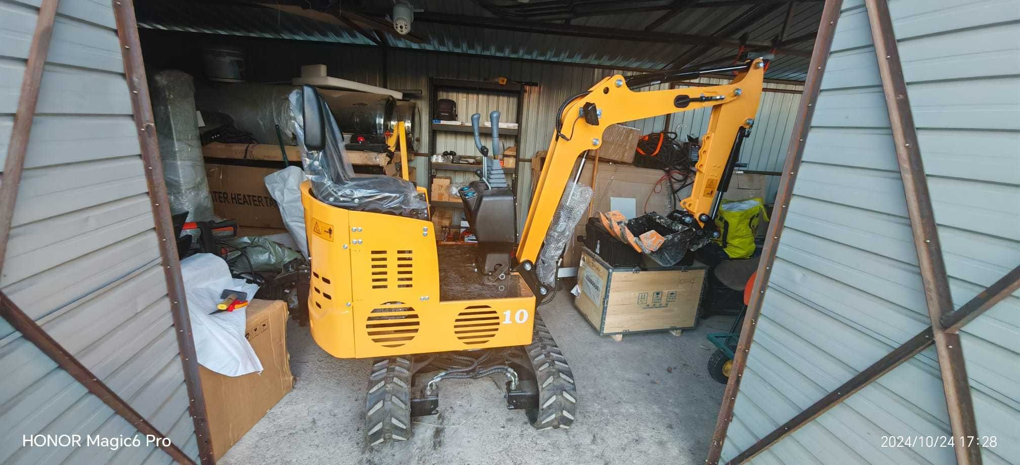 Mini excavator 1 tona