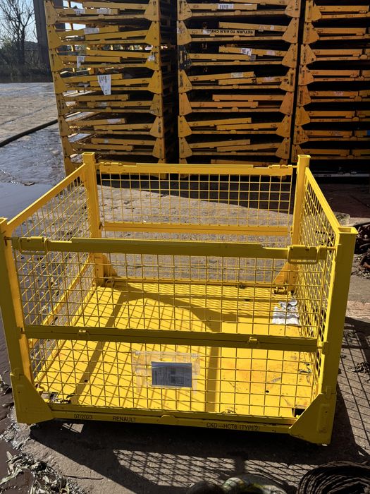 Vand box paleti pliabili metalici cea mai buna calitate