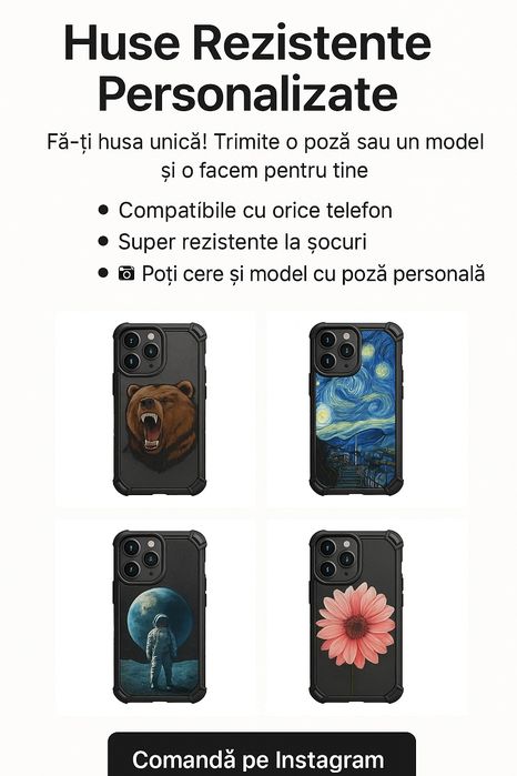 Huse de vânzare personalizate orce telefon