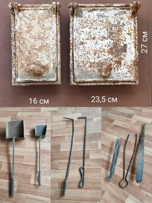 Дверки дверцы двери чугунные  производства СССР