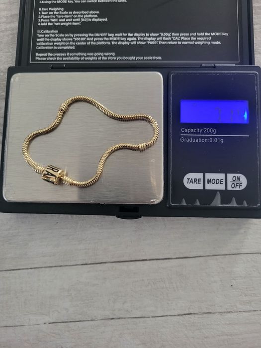 Bratara aur 14 k tip Pandora