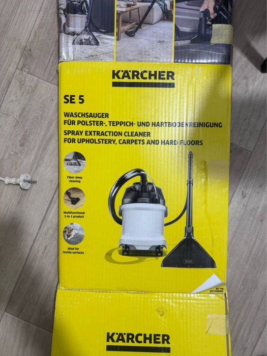 Karcher  SE 5 — Моющий пылесос (экстрактор)