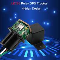 GPS Tracker ascuns in releu LK720 monitorizare oprire masina automat