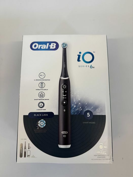 Oral-B iO series 6n black lava, sigilata