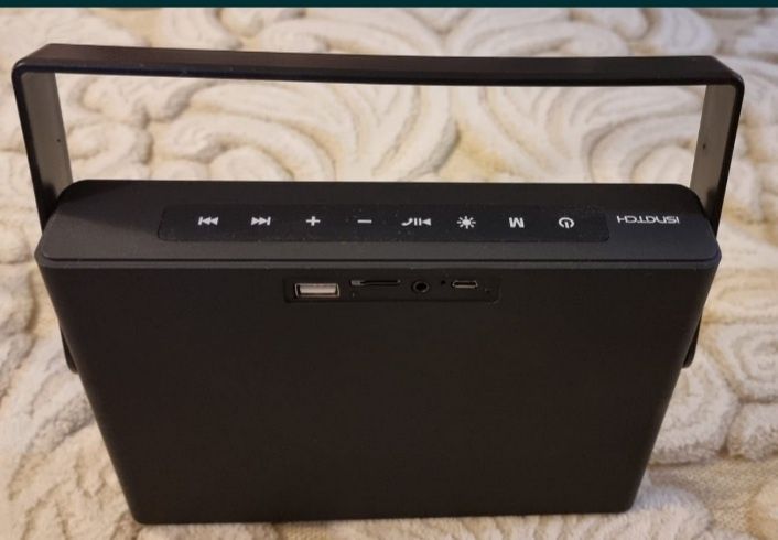 STOC Boxe Portabile en-gross cu lumina RGB, Bluetooth,6W, microfon