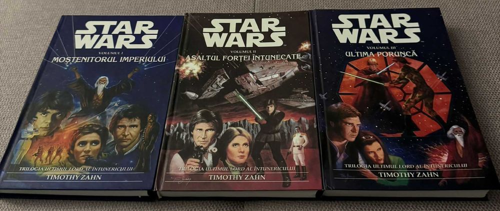 Timothy Zahn - Trilogia Ultimul Lord Al Intunericului (3 volume rare)