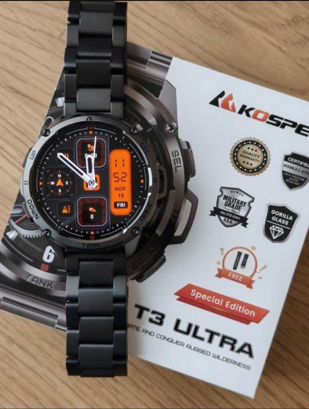 Promoție 2025!
 Kospet Tank T3 Ultra Special Edition!
