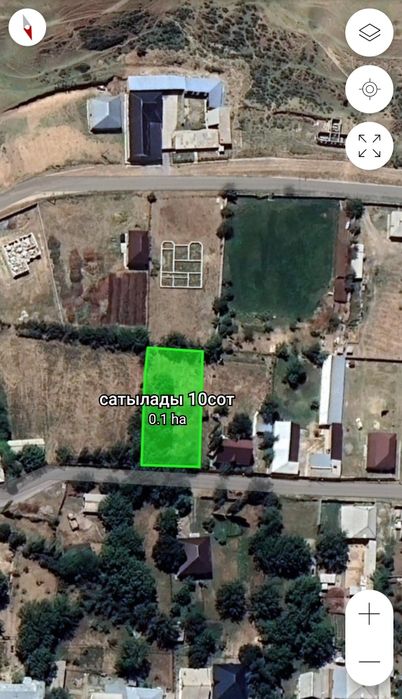 Жер сатылады 10сот Маятас та